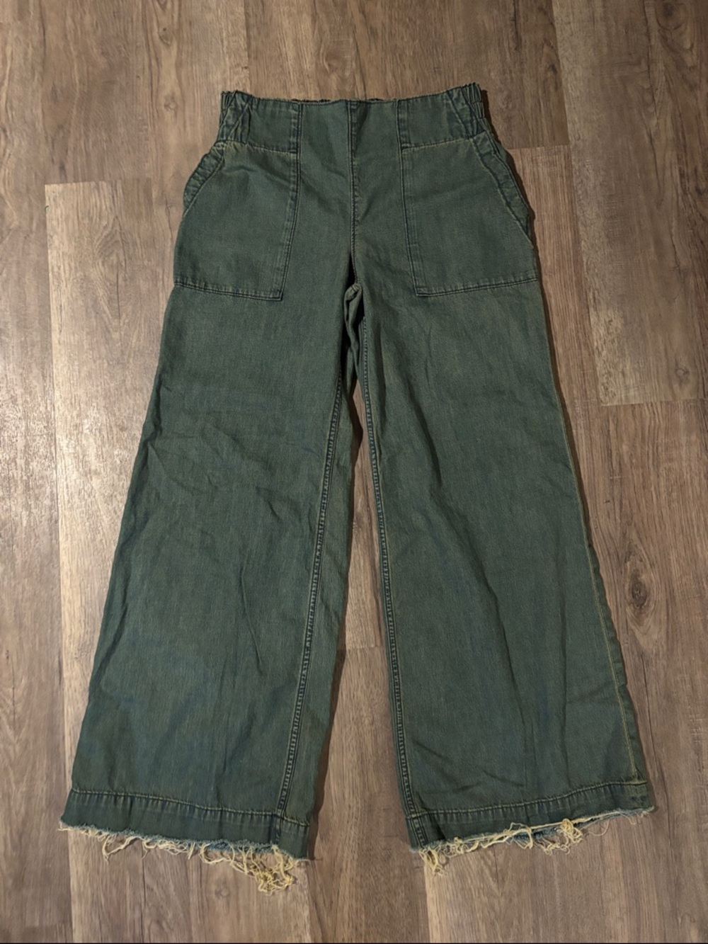 We the Free High Waist Wide Leg Jeans Size Small
